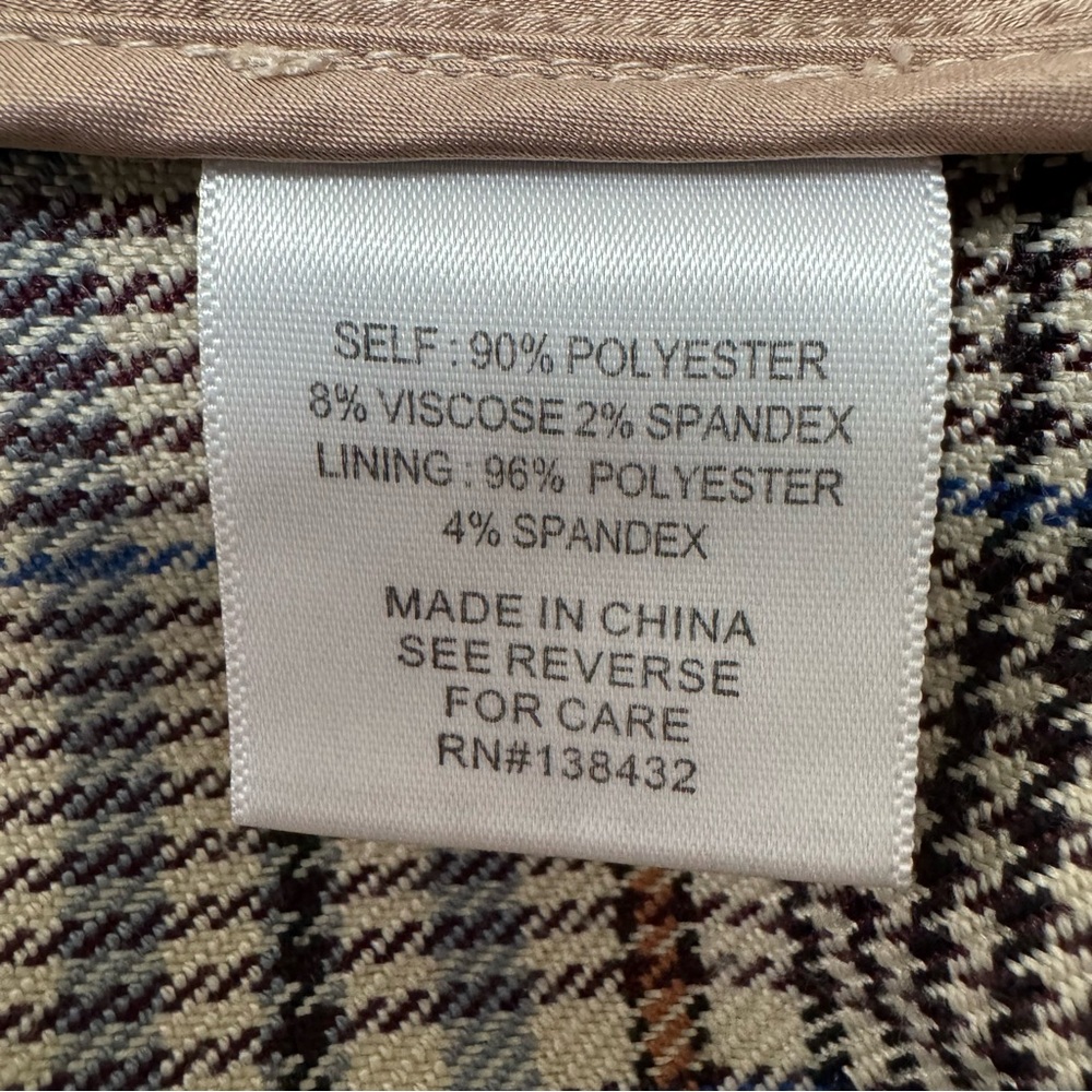 ModCloth Glen Plaid Double Breasted Blazer - Picture 12 of 14